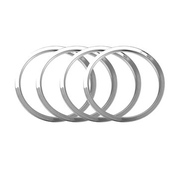 За Nissan Qashqai J11 2014-2018 Хромирани стикер на пръстен на автомобилния динамика