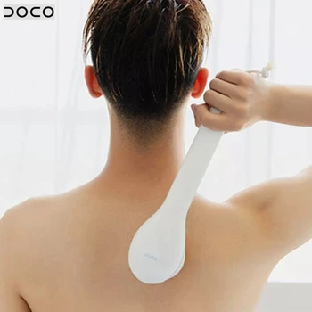 YouPin DOCO Електрическа четка за баня, масаж, СПА-четка за душата, ексфолираща грижа за кожата, акумулаторна четка за почистване за мъже и жени