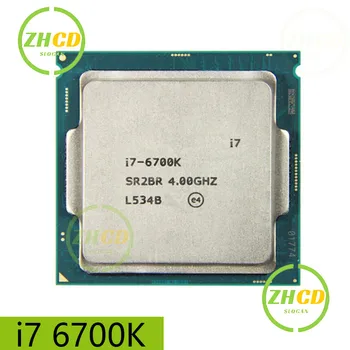 I7-6700K за четири-ядрени процесора Intel Core i7-6700k LGA 1151 с 8 MB кеш-памет и честота 4,0 Ghz