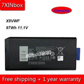 7XINbox 97Wh 11,1 V Истински батерия за лаптоп X8VWF Dell Latitude E5404 E7404 14 7404 4XKN5 VCWGN 5XT3V XRJDF 09FN4 453-BBBD