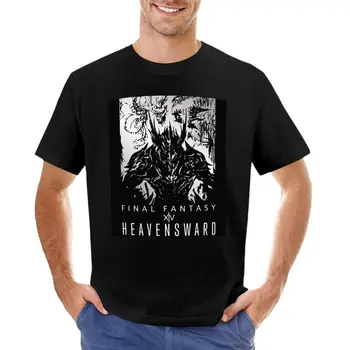 Тениска Final Fantasy 14 Heavensward тениска за момче, тениски за любителите на спорта, къса тениска, дрехи в стил на kawai, мъжки t-shirt