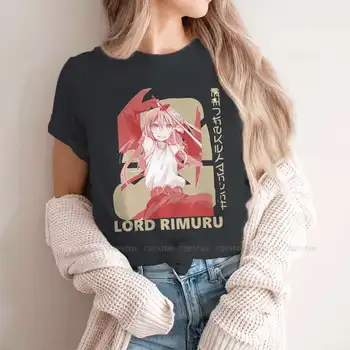 Женска тениска RED Lord Rimuru That Time I Got Reincarnated as a Тиня Аниме Тенсура, Блузи за момичета, Женска тениска с кръгло деколте, Подарък 4XL