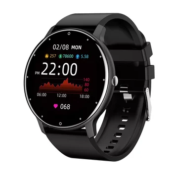 2023 Смарт часовници мъжки дамски спортни фитнес-часовник с пълен сензорен екран IP67, водоустойчива Bluetooth за Android, IOS, умни часовници за мъже