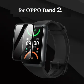 10ШТ 3D Заоблена Мека Защитно Фолио за Екрана OPPO Band 2 Smart Ръчен Часовник-Гривна Пълно Покритие Против Надраскване Защитно Фолио
