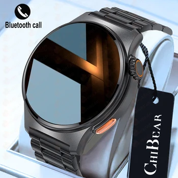 Мъжки умен часовник ChiBear ECG + ТОЧКИ, IP68, водоустойчив, GPS, спортен песен, фитнес тракер, бизнес часовници, NFC, Bluetooth-предизвикателство, умен часовник + кутия