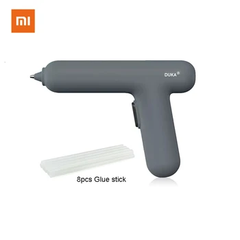 Безжична електрическа термоклеевой пистолет Xiaomi DUKA с 7 мм клеевыми пръчки Type-c, заряжающийся за ремонти, ръчни инструменти, пистолет за лепило