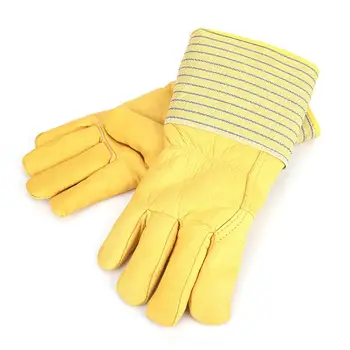 От-180 градуса до -250 Градуса Издръжливи на Зимни Топли ръкавици със защита от вятър и водоустойчив Дълга белезници За Защита на ръцете с Течен Азот