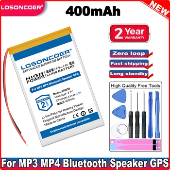 LOSONCOER 3100 mah 602030 батерия на MP3 Bluetooth Безжична карта аудиомагнитофон литиево-йонни батерии
