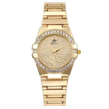 Нови Модни дамски часовници, дамски часовници, луксозни дамски часовник-гривна с кристали, дамски часовници Relogio Feminino, часовници