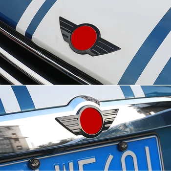 Външен Вид на Автомобила Капак на Багажника Логото на Иконата Леярство Стикер Декор покритие За Mini Cooper S JCW R55 R60 R61 F54 F55 F56 Автомобилни Аксесоари