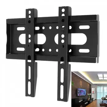 Black е най-Новият Монтиране на Стена За телевизор Фиксирана Тип С Плосък Панел, Телевизионна Рамка за 14-42-Инчов LCD led Монитор С Плосък Панел от Високо Качество