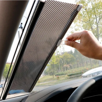 Участък-Козирка на Предното Стъкло на Колата на сенника за Кола Прозорец Лятна Защита на Топлоизолационна Завеса За Оцветяване на Предната Част на Автомобила