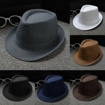 Мъже И жени, унисекс, британски стил, однотонная джаз шапка, солнцезащитная шапка, вентилационни шапки за мъже, шапка със слънчеви вентилатор