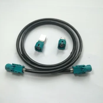 4P aqua blue автомобили високоскоростен пренос на RGB изображение на заден ход теглене на кабели HSD HD кабел