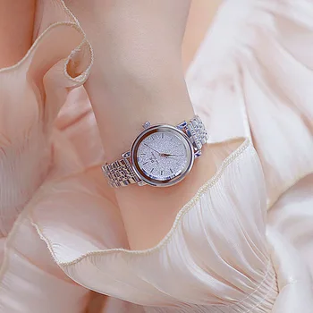 Aiseilo 2022, Модни звезди, дамски часовници, светещи очарователни малки точковидни мат часовник на колана си, украсена с римската мащаб, Луксозни и Ежедневни