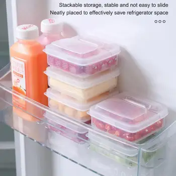 Прозрачна пластмасова Кутия за съхранение, смазка, контейнер, Сървър за съхранение на Сирене, тава за съхранение с капак, Дъска за сирене, кухненски Инструменти