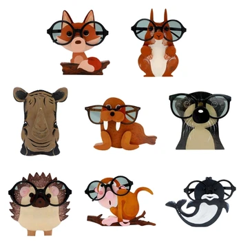 Поставка за очила с участието на сладък животни, поставка за очила, Коледни подаръци за деца