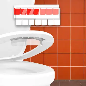 Дефлектор на седалката на тоалетната чиния, за да се предотврати пръскане на урината Портативен, лесен за инсталиране