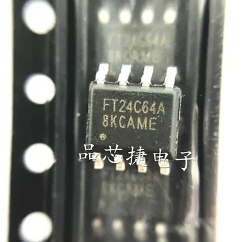 10 бр./лот Маркиране на FT24C64A-съпротивление esr-T FT24C64A SOIC-8 24C64 Двухпроводная последователен EEPROM 64K (ширина 8 бита)