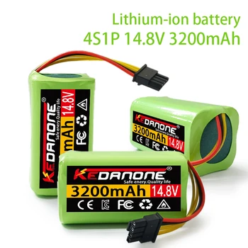 4S1P Литиево-йонна батерия 14,8 В 3200 ма, За Робот-Прахосмукачка Cecotec Conga 1290 1390 1490, работа на смени Акумулаторна батерия