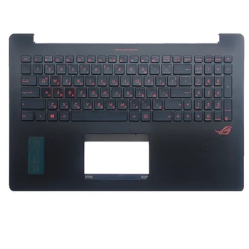 Нова оригинална клавиатура за лаптоп ASUS ROG G501JW N501J N501JW UX501JW с корпус C тъмно червен цвят