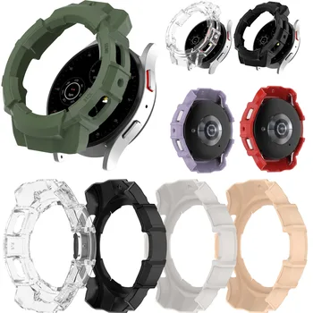За Samsung Galaxy watch4/Watch5 40 мм/44 мм смарт гривна с подмяна на рамка и безеля за Samsung Galaxy watch5 калъф за часа