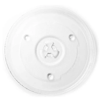 10,5-инчов микровълнова чиния Резервна чиния за микровълнова печка Здрав Универсална въртяща се маса за микровълнова печка Стъклени чинии Кръгла замяна чиния