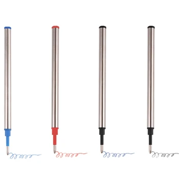 5 бр. химикалка писалка за зареждане на сменяеми 0,5 мм синьо-черни червени мастила за училище канцеларски материали