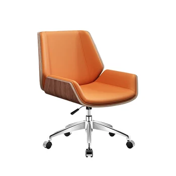 Горещи продажба на столове за краката е от алуминиева сплав, офис столове, компютърни столове за домашен кабинет, модерно минималистичного офис за конференция