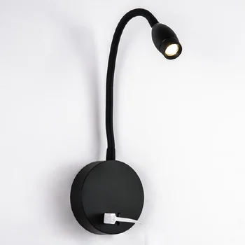 Zerouno Новост 2020, USB led монтиран на стената лампа за четене в спалнята, Настолна лампа за четене на Книги, лампа с гъвкав маркуч, Домашен Таванско помещение, Лампада Luz
