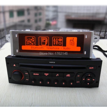 RD45 CD-ПЛЕЪР + Монитор радиото на автомобила, USB, AUX, Bluetooth EXPERT PARTNER RCZ РАДИО ЗА PEUGEOT 207 и 308 3008 5008 807