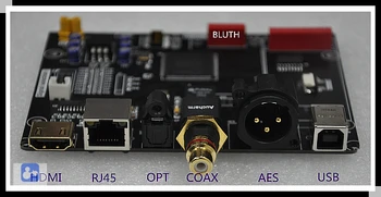 Най-новият мулти-канален входен аудио сигнал по оптоволоконному коаксиалу AES, HDMI, USB, Bluetooth, RJ-45 PCM DSD