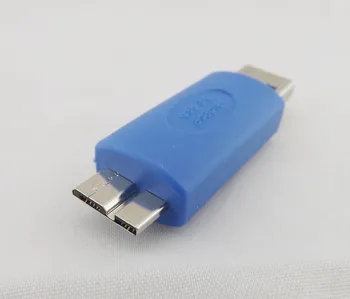1 бр. включете USB 3.0 A за Micro USB 3.0 B мъжки адаптер за смяна на пола